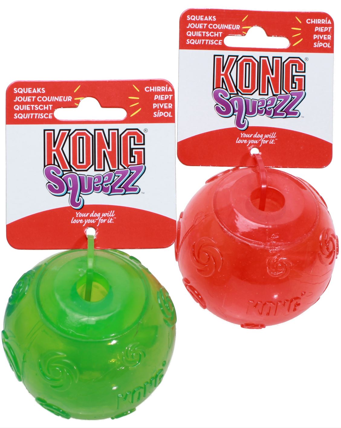 Kong Squeezz Boll