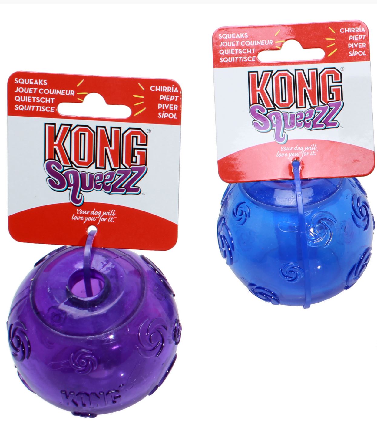 Kong Squeezz Boll