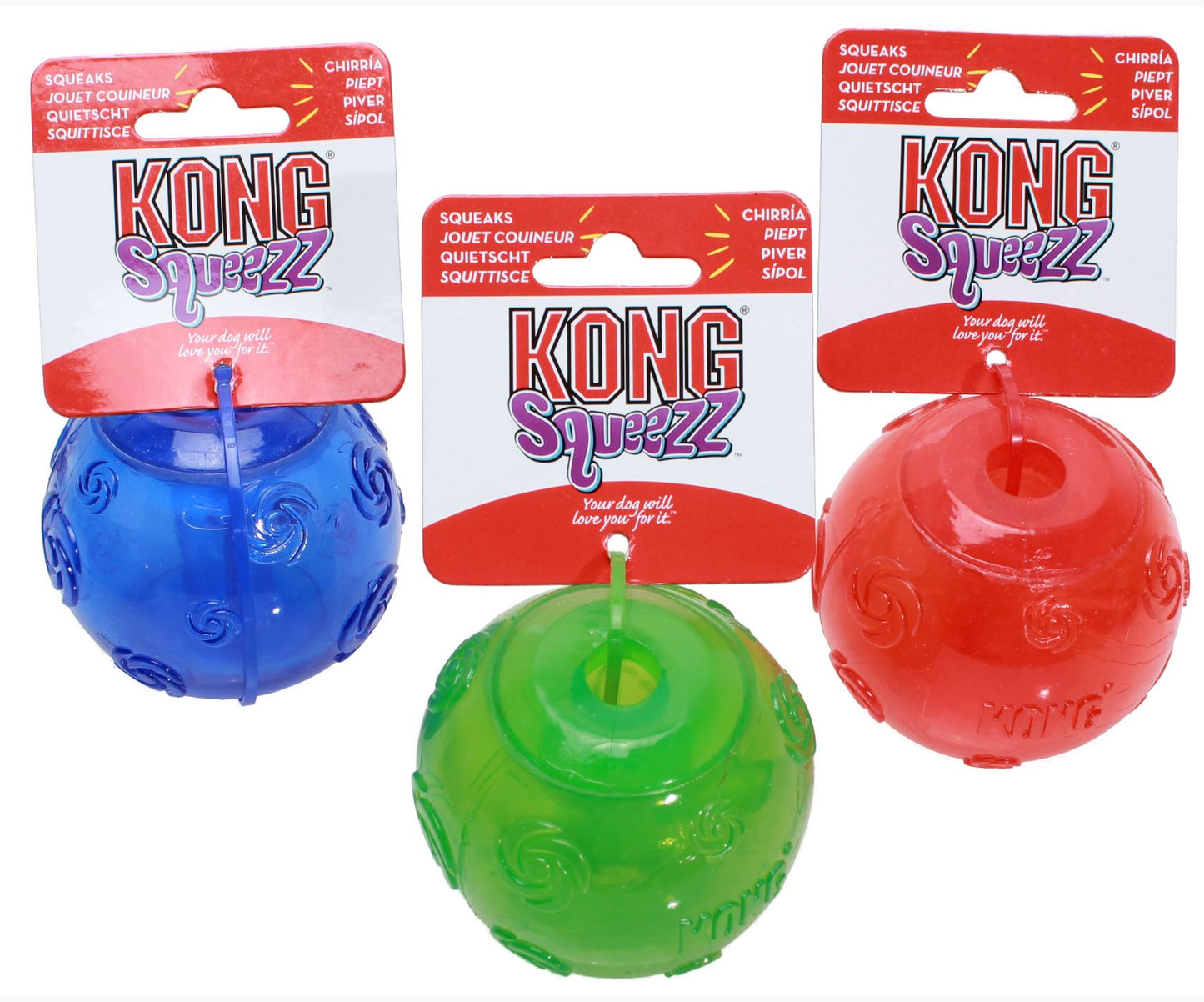 Kong Squeezz Boll