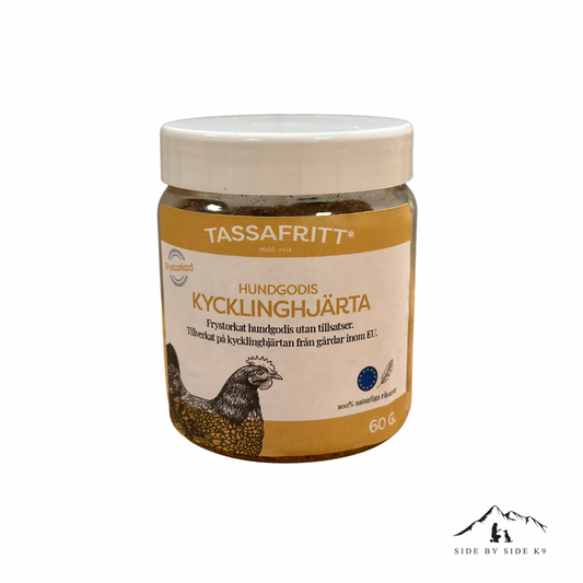 TassaFritt Frystorkat Kycklinghjärta